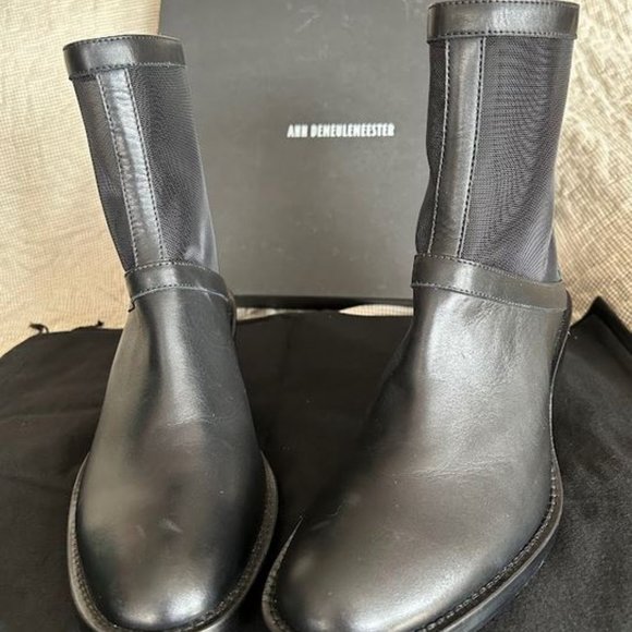 Ann Demeulemeester:  Calf Boots - black - Picture 8 of 13